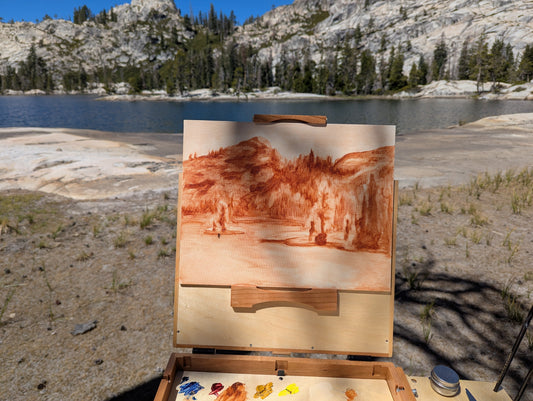 Yosemite Backcountry Painting