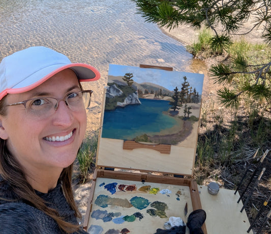 Yosemite Backcountry Painting part 2